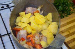 название картинки Шурпа из свинины в домашних условиях