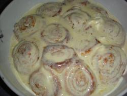 Синнабоны с яблоками