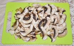 название картинки Сырный пирог Киш Лорен с грибами