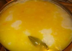 Суп пюре с брокколи креветками и сыром