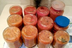 Скумбрия на зиму с овощами, рыбный салат