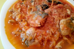 Скумбрия на зиму с овощами, рыбный салат