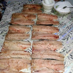 название картинки Скумбрия пряная с чесноком замороженная