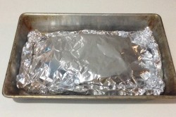 Скумбрия запеченная в фольге в духовке с лимоном