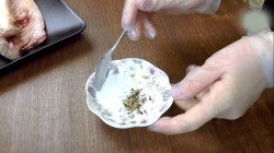 Скумбрия целиком в духовке с морковью и луком - шаг 3 Скумбрия целиком в духовке с морковью и луком - шаг 3