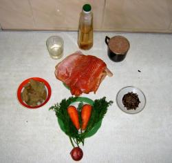 Сладкий маринованный лосось