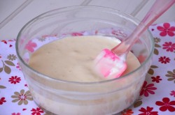 Сладкий творожный омлет