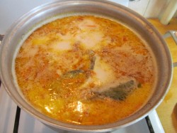 Сливочная финская уха из любой красной рыбы - шаг 9 Сливочная финская уха из любой красной рыбы - шаг 9