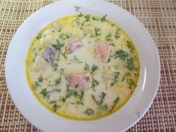 Сливочная финская уха из любой красной рыбы - шаг 12 Сливочная финская уха из любой красной рыбы - шаг 12