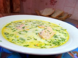 Сливочная финская уха из любой красной рыбы - шаг 13 Сливочная финская уха из любой красной рыбы - шаг 13