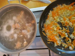 Сливочная финская уха из любой красной рыбы - шаг 8 Сливочная финская уха из любой красной рыбы - шаг 8