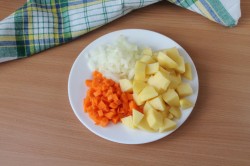 Сливочный суп с курицей