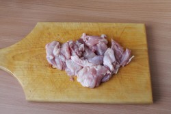 Сливочный суп с курицей