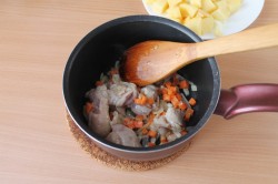 Сливочный суп с курицей