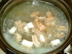 название картинки Сливочный суп с лососем финский