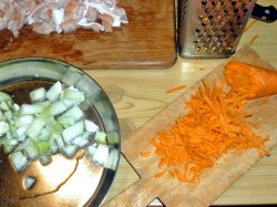 название картинки Сливочный суп с лососем финский