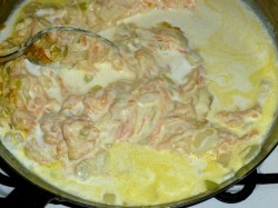 название картинки Сливочный суп с лососем финский