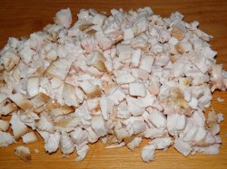 Салат Мой генерал с курицей слоеный