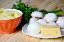 Пирожки с картошкой и грибами