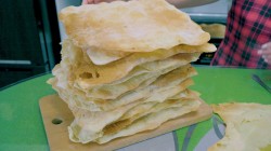 Слоёный торт Наполеон на маргарине и сгущенке