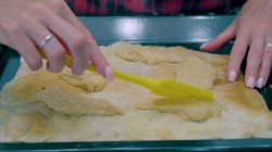 Слоёный торт Наполеон на маргарине и сгущенке