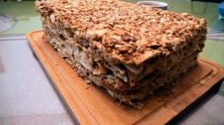 Слоёный торт Наполеон на маргарине и сгущенке