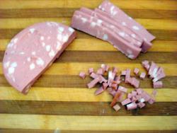 Смаженка с колбасой