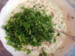 Смаженка с колбасой