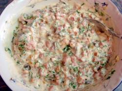 Смаженка с колбасой