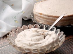 название картинки Сметанно банановый крем для торта