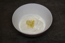 Сметанно чесночный соус