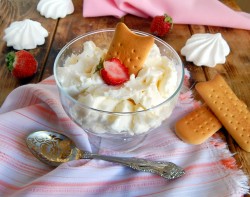 Сметанный крем с желатином для торта