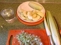 Смузи из сельдерея и яблок для похудения