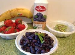 Смузи с жимолостью