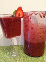 Смузи с жимолостью