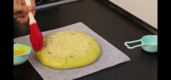Сочный пирог с капустой, яйцами и зеленью - шаг 9 Сочный пирог с капустой, яйцами и зеленью - шаг 9