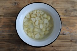 название картинки Соленый чеснок