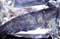 Сом запеченный