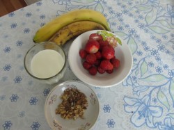 название картинки Фруктовый сорбет бананово-клубничный