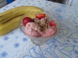 название картинки Фруктовый сорбет бананово-клубничный