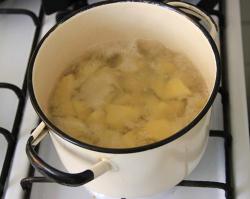 Сосиски из картофеля