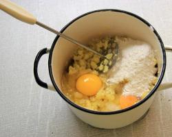 Сосиски из картофеля