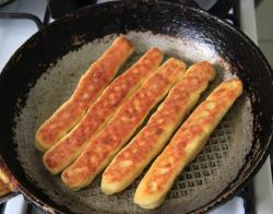 Сосиски из картофеля