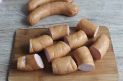 Сосиски в тесте Хрюшки новогодние