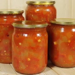 Соте из кабачков на зиму