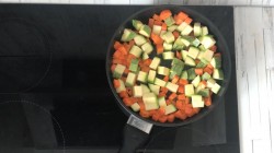 Соте из кабачков