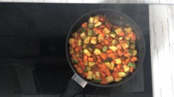 Соте из кабачков