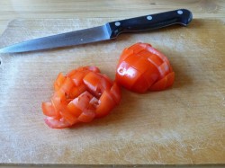 Курица тушеная с кабачками и помидорами соте - шаг 11