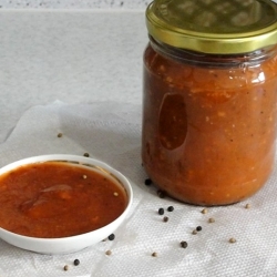 Соус из слив на зиму домашний