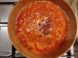 название картинки Соус из сметаны и томатной пасты